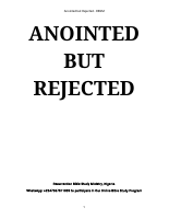 Anointed But Rejected.pdf